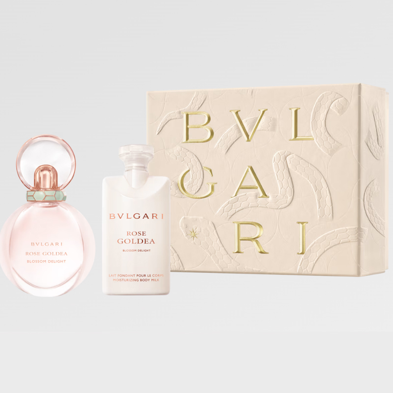 BVLGARI Весенний лимитированный легкий розовый увлажняющий лосьон для тела набор духов cherished joy пион роза 50мл+75мл — фото 3