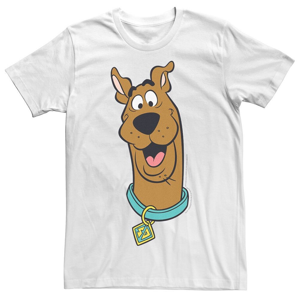 

Мужская футболка с рисунком Scooby Doo Big Face Licensed Character, белый