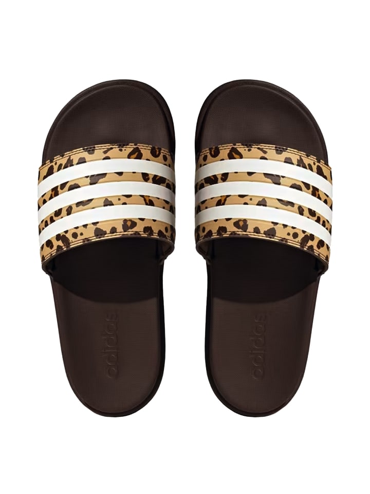Мюли Adidas, коричневый