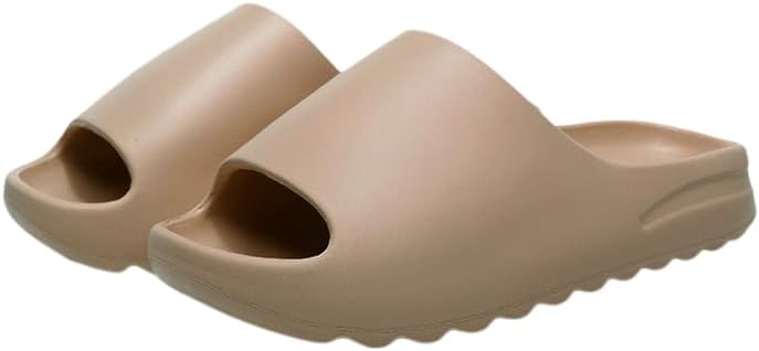 

Тапочки etnoreun для мужчин и женщин, нескользящие, шлепанцы, сандалии для душа и улицы, с утолщенной мягкой подошвой, хаки