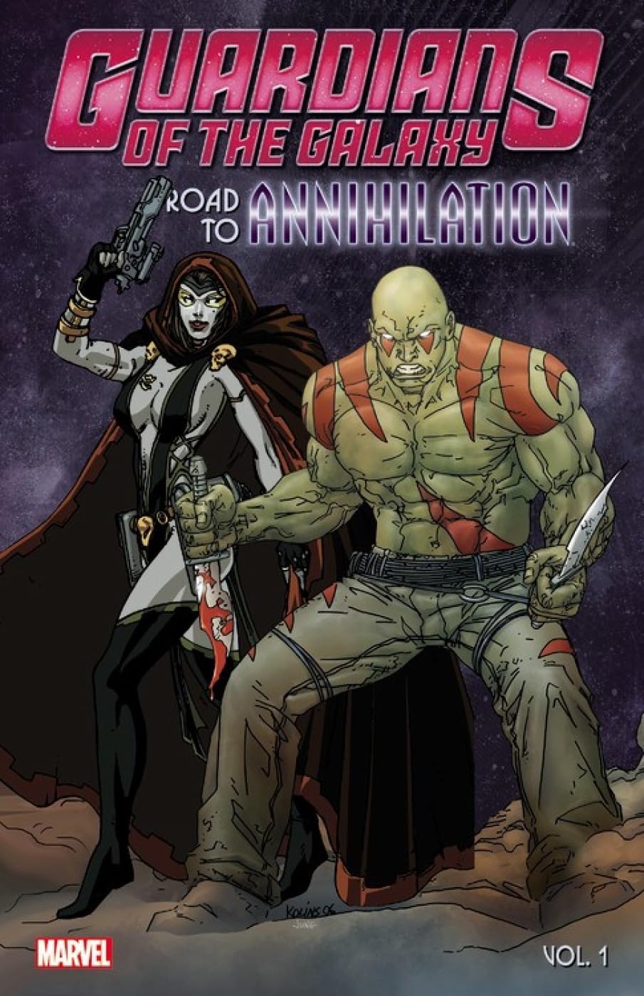 

Guardians of the Galaxy Road to Annihilation 1 (Marvel Enterprises)