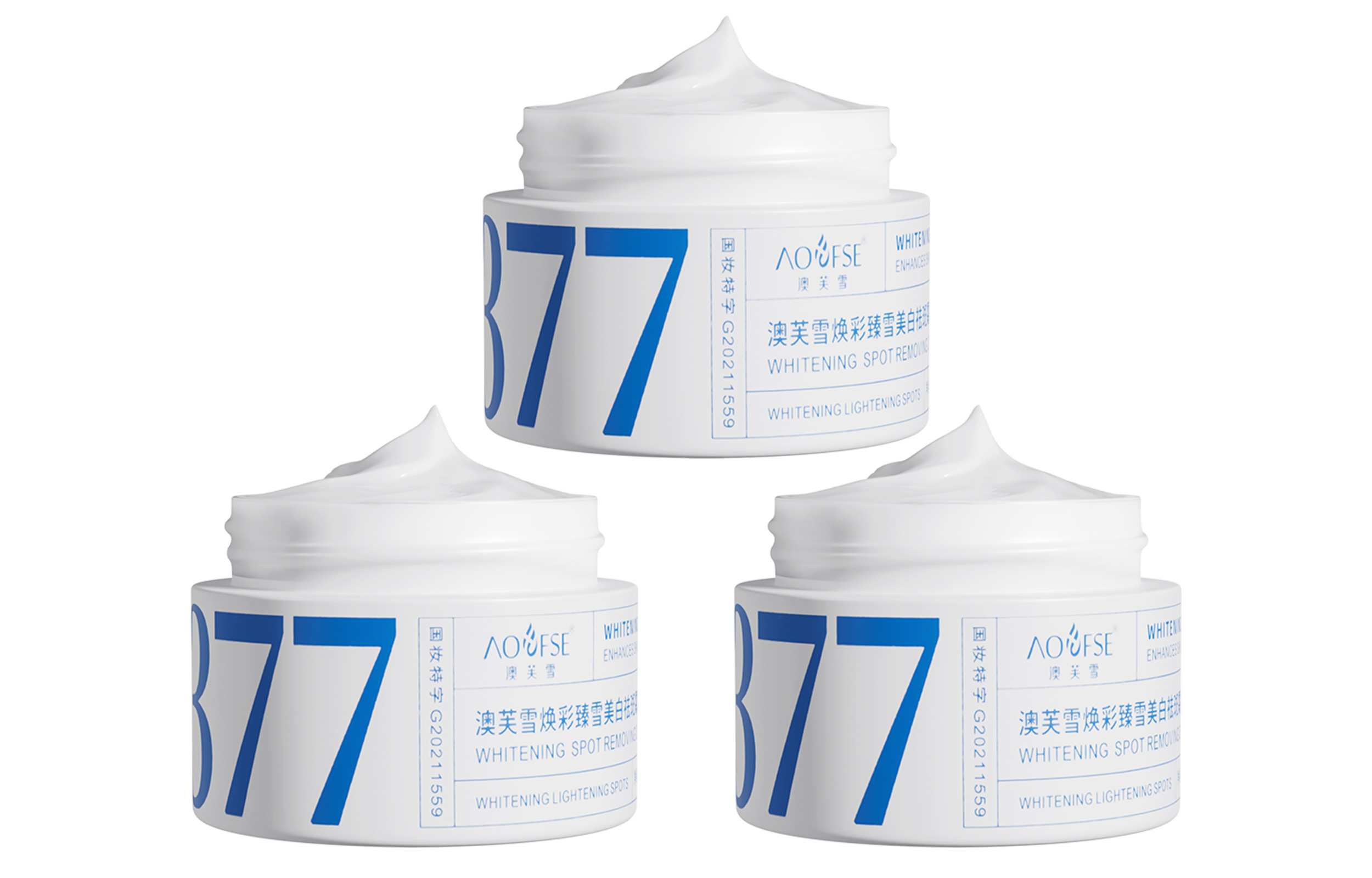 

Увлажняющие кремы и средства для лица Unisex AOFUXUE, [3 bottles]белыйning темно-spot removal cream 50g*3