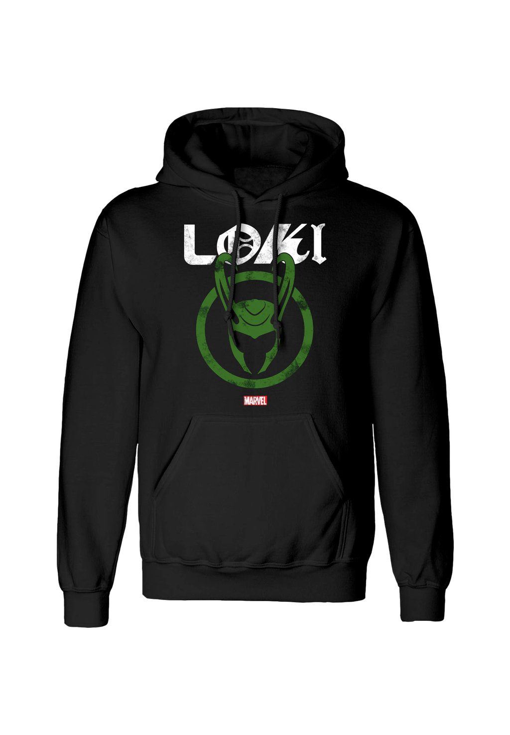 

Толстовка с капюшоном MARVEL STUDIOS LOKI DISTRESSED LOGO Henry Tiger, черный