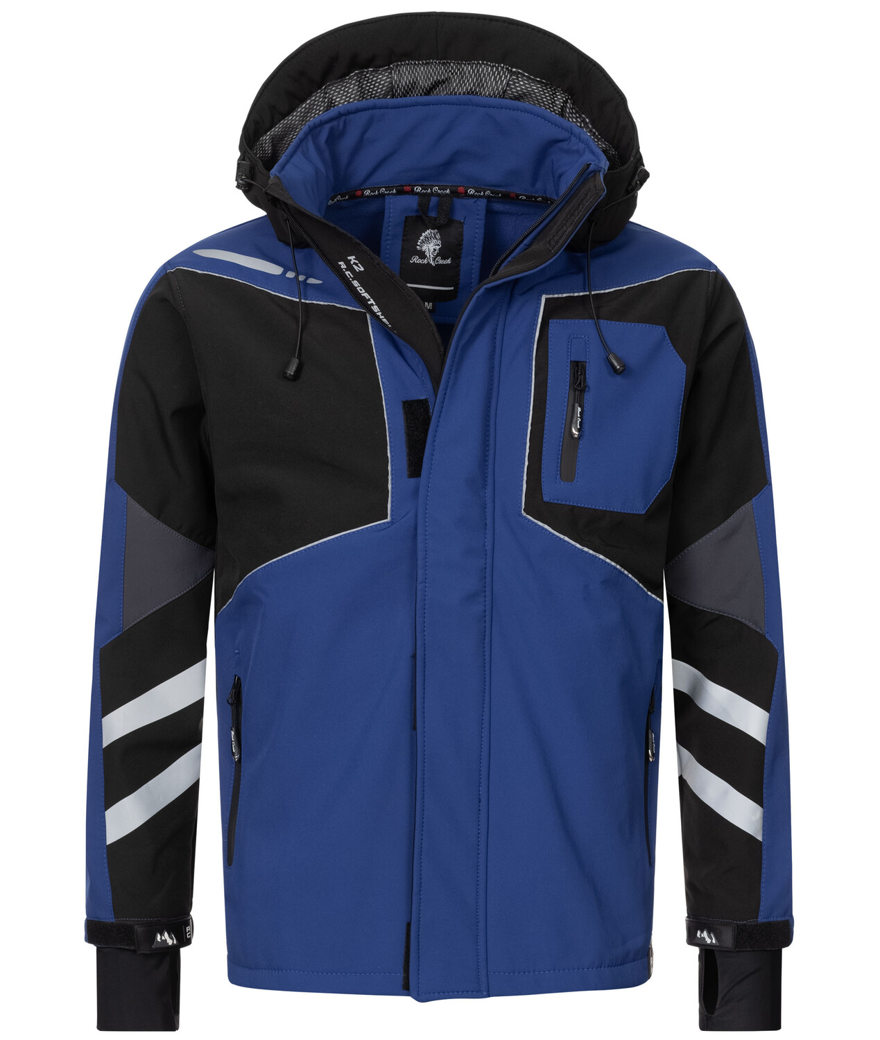 

Куртка Rock Creek Softshelljacke, королевский синий