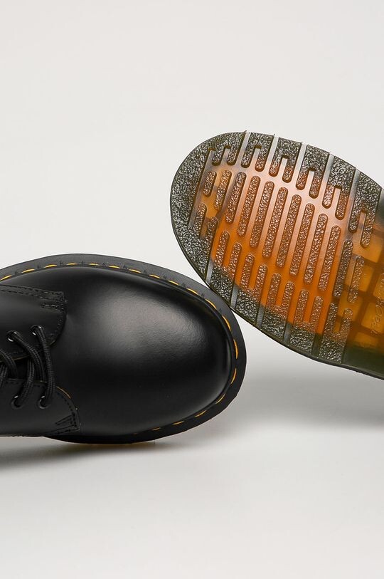 Ботинки мужские Dr. Martens из натуральной кожи, черный — фото 4