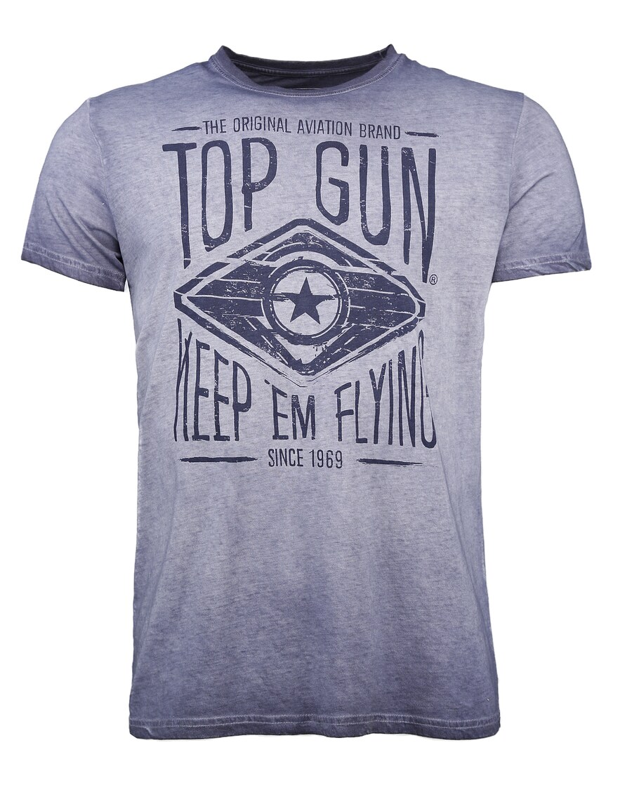 

Футболка TOP GUN Growl, marine blue
