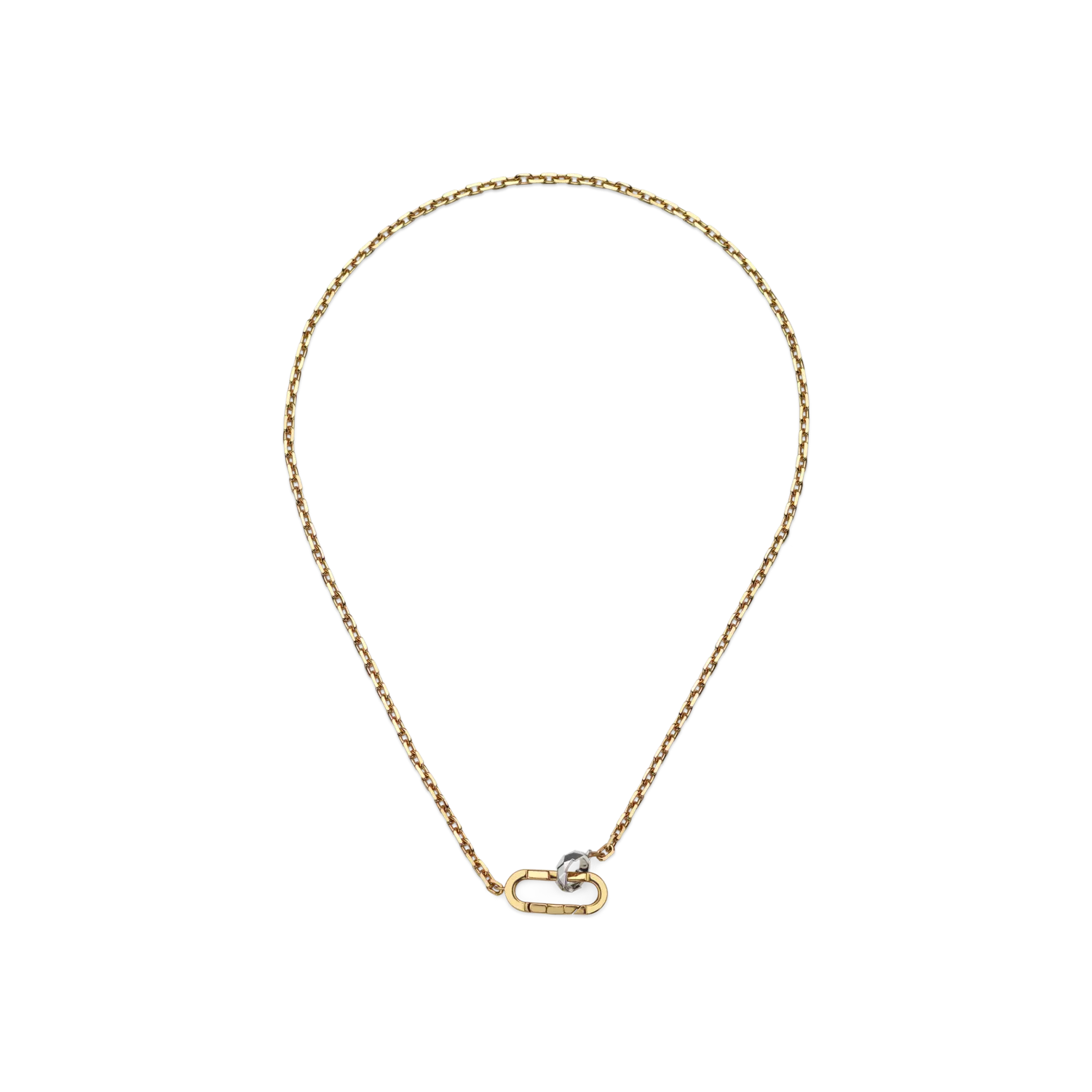 

Колье Gucci Link to love из желтого и белого золота