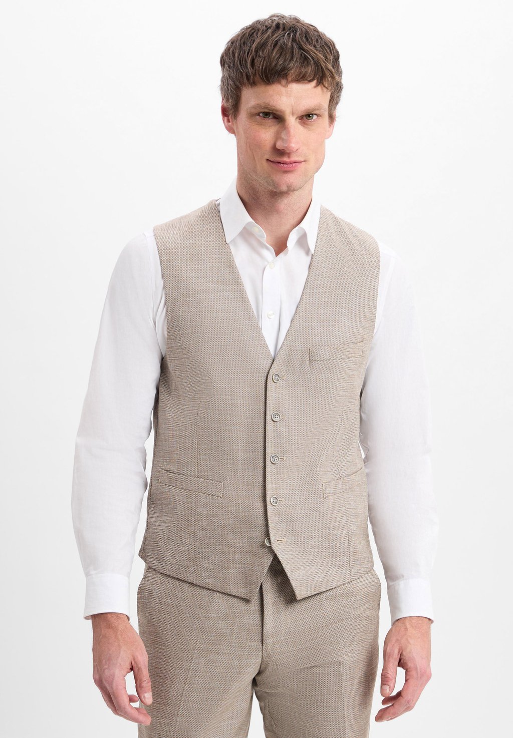 

Костюмный жилет Waistcoat FINSHLEY & HARDING, бежевый