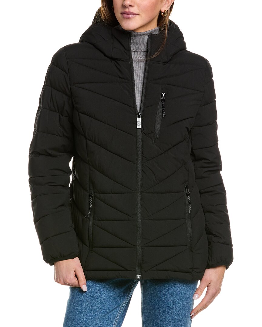 

Короткая эластичная куртка Nautica, черный