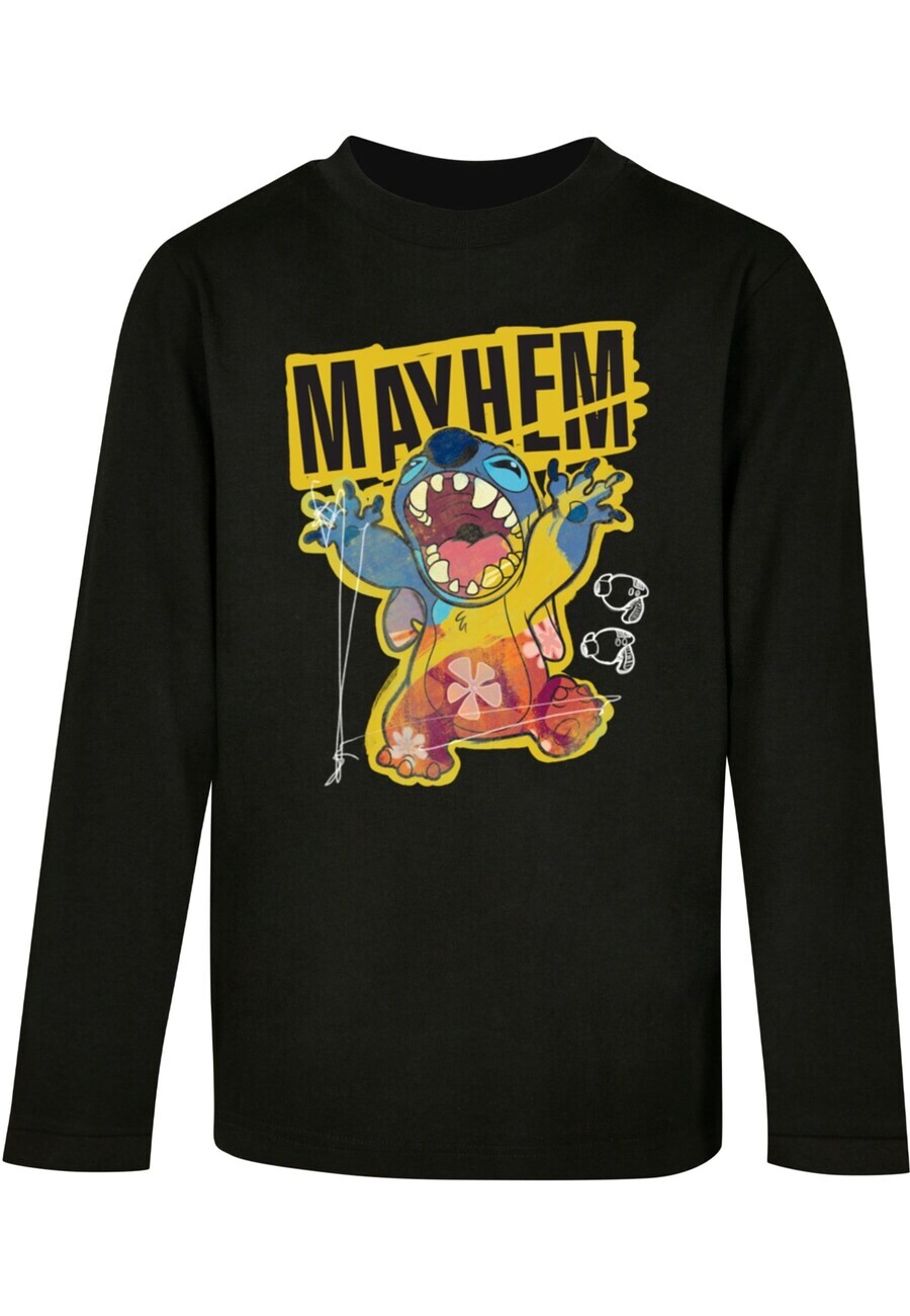 

Лонгслив ABSOLUTE CULT Shirt Lilo And Stitch - Mayhem, черный