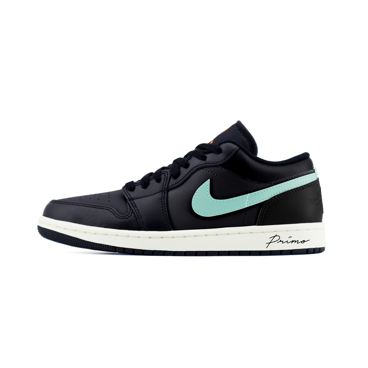 

Кроссовки Air 1 Cool устойчивые к истиранию низкие винтажные баскетбольные Unisex Blue Jordan, черный