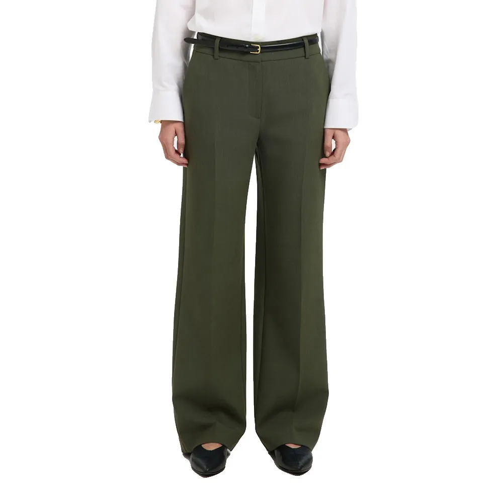

Брюки Selected Rita Wide Leg, зеленый