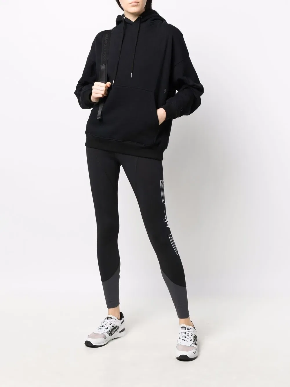 Леггинсы с высокой посадкой Nike, черный — фото 2