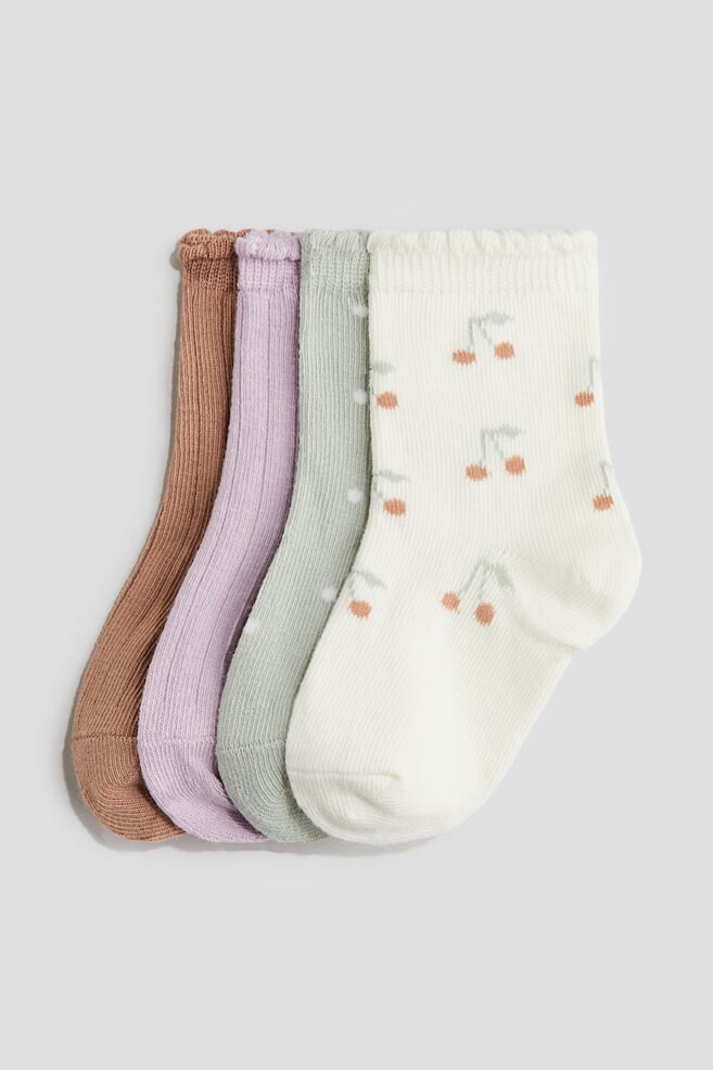 

4 пары носков H&M, мультиколор