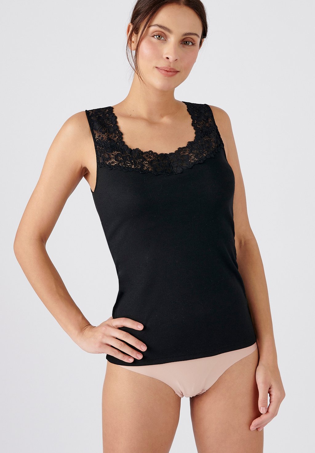 

Топ DOUCEUR THERMOLACTYL Damart, черный