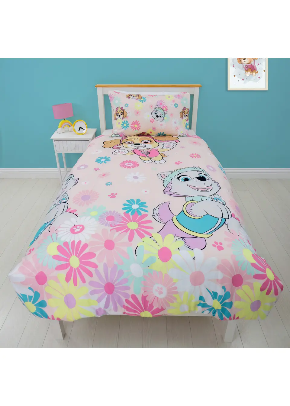 

Комплект пододеяльников Paw Patrol Flowers