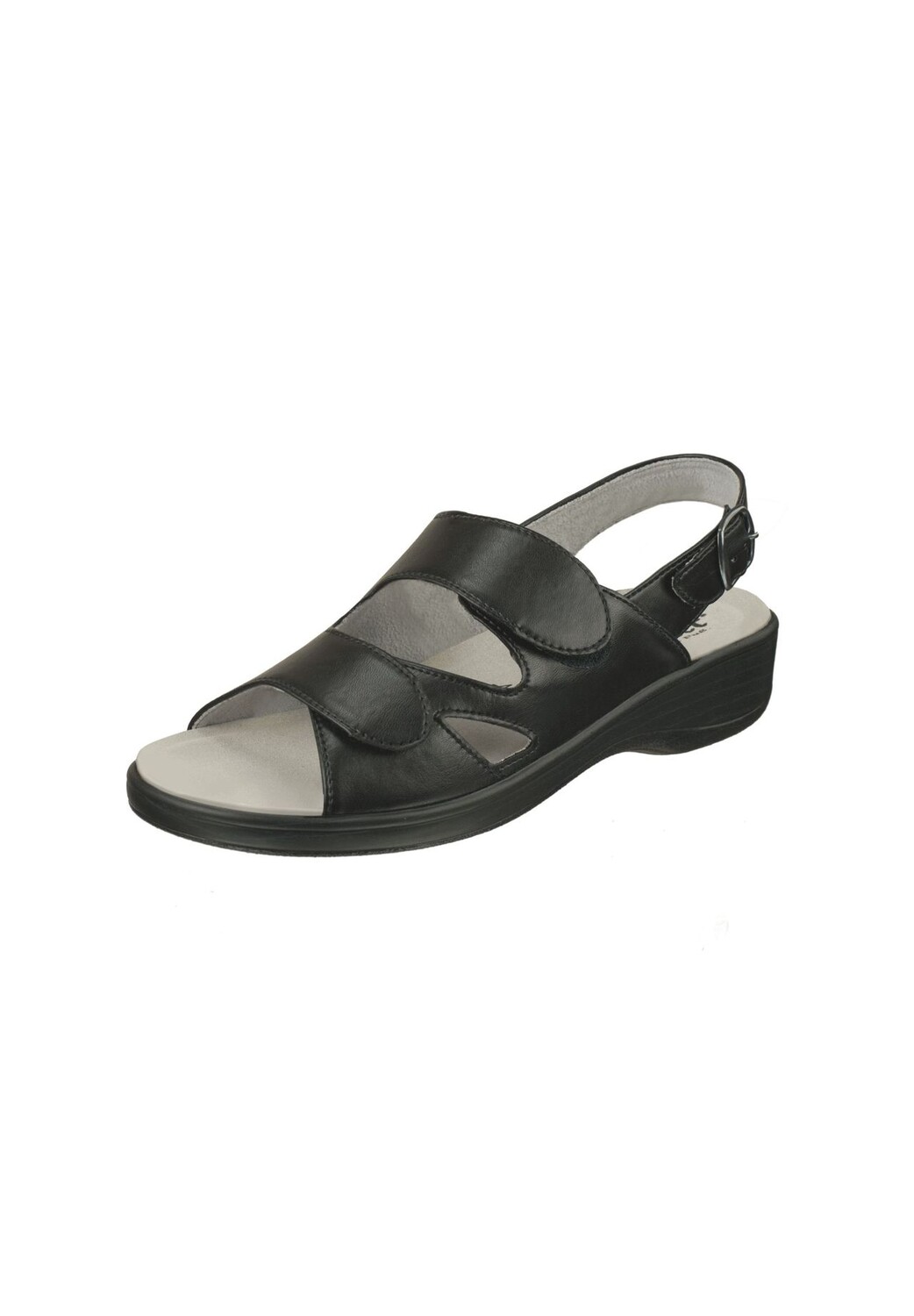 Сандалии Cornelia с удобным стрейчем Sola Natural Feet, черный