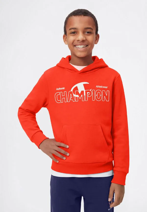 Худи с капюшоном от магазина графических товаров Champion, Dark Red — фото 2