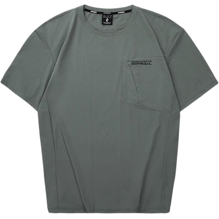 

Футболка унисекс Castor Gray Skechers, Castor Gray/04DU