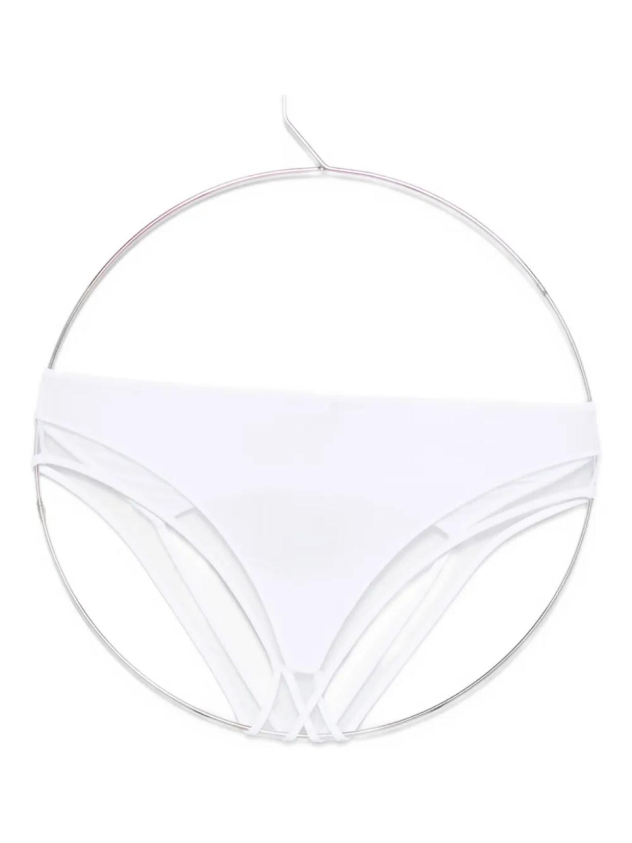 

Maison Close Pure Tentation открытые трусы с высокой талией, белый