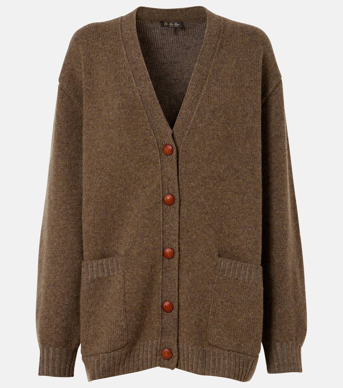 

Кашемировый кардиган Pastore Loro Piana, цвет fancy tundra melange