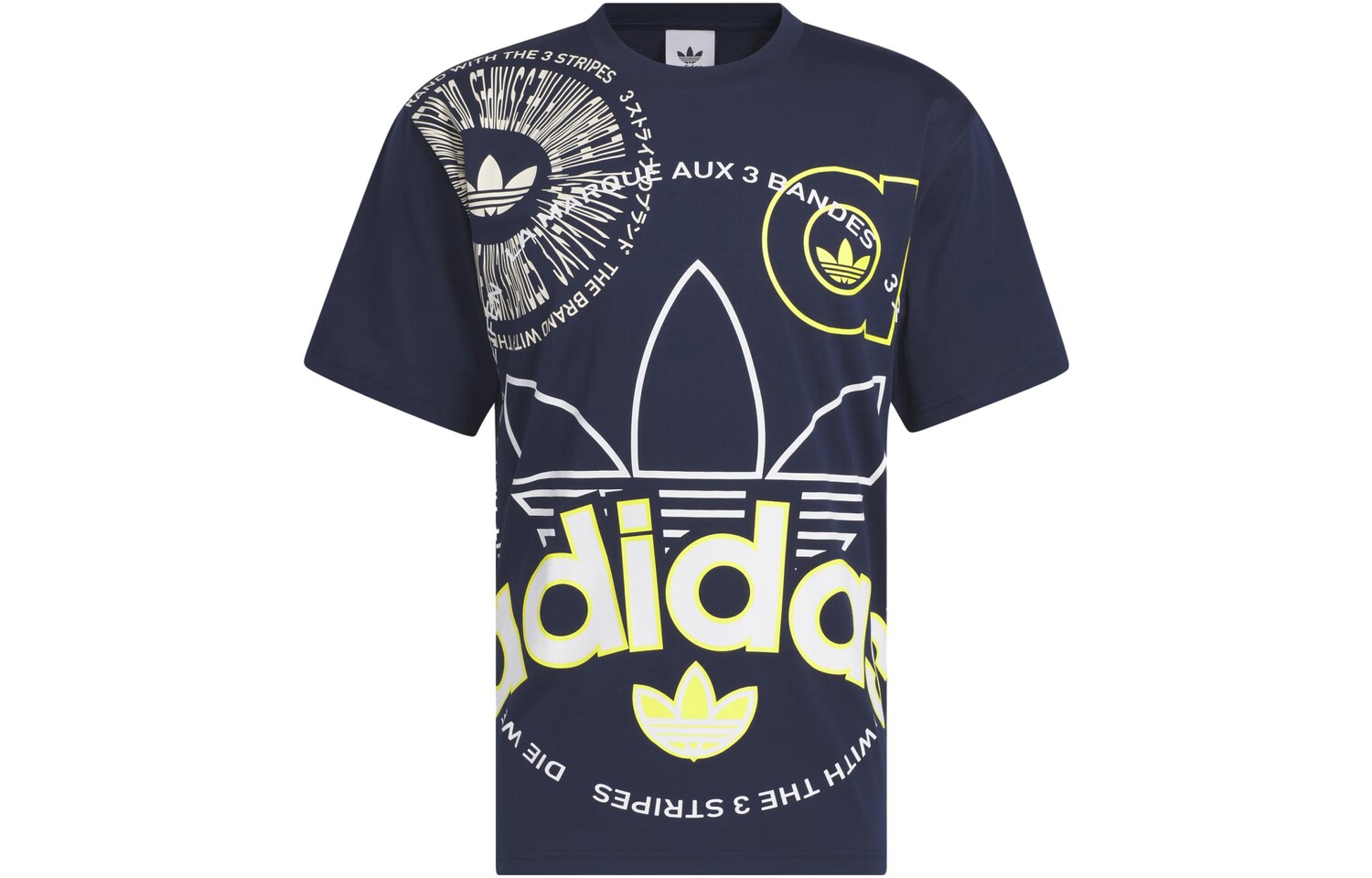 

Футболка мужская Midnight Indigo Adidas Originals, индиго