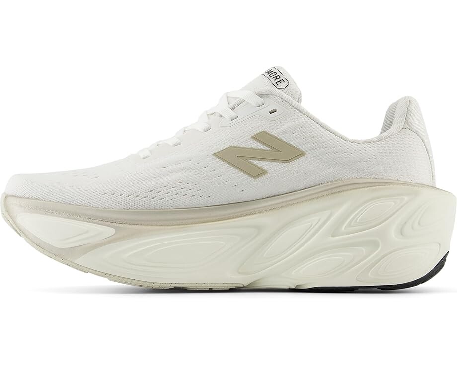 Кроссовки New Balance Fresh Foam X More v5, цвет White/Sea Salt — фото 4