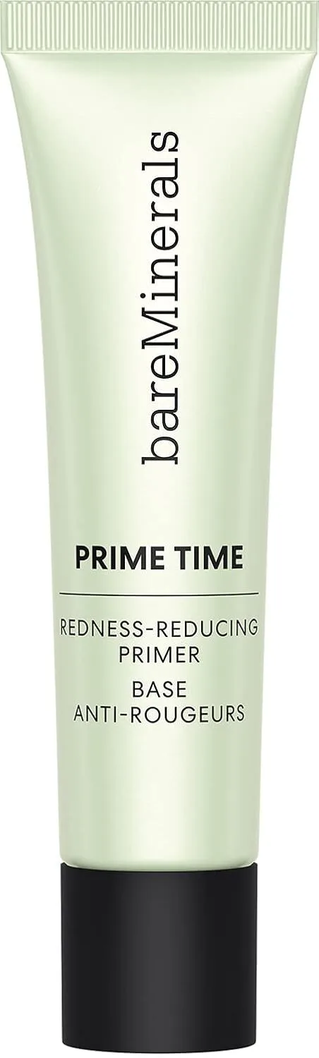 Набор bareMinerals Prime Time Hydrate & Glow Primer + Mineral Veil Natural Matte Setting Spray, green — фото 2