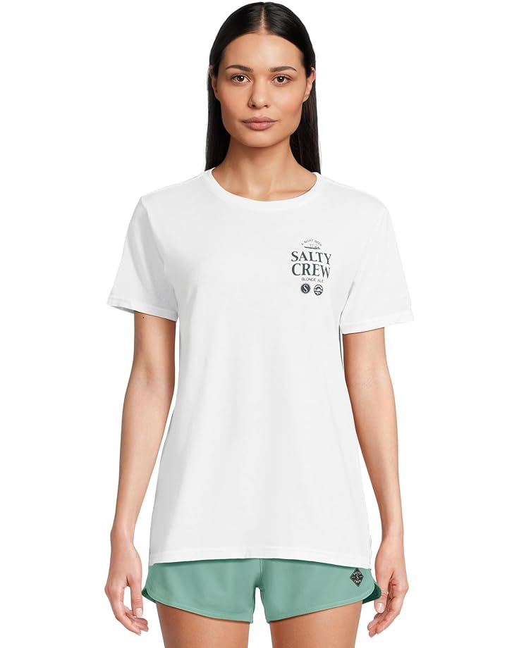 

Футболка Salty Crew Sip And Sea Boyfriend Tee, белый