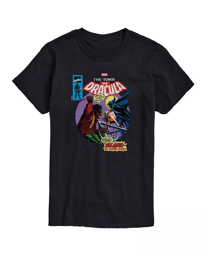 

Мужская футболка с коротким рукавом Marvel Blade Tomb of Dracula AIRWAVES, черный