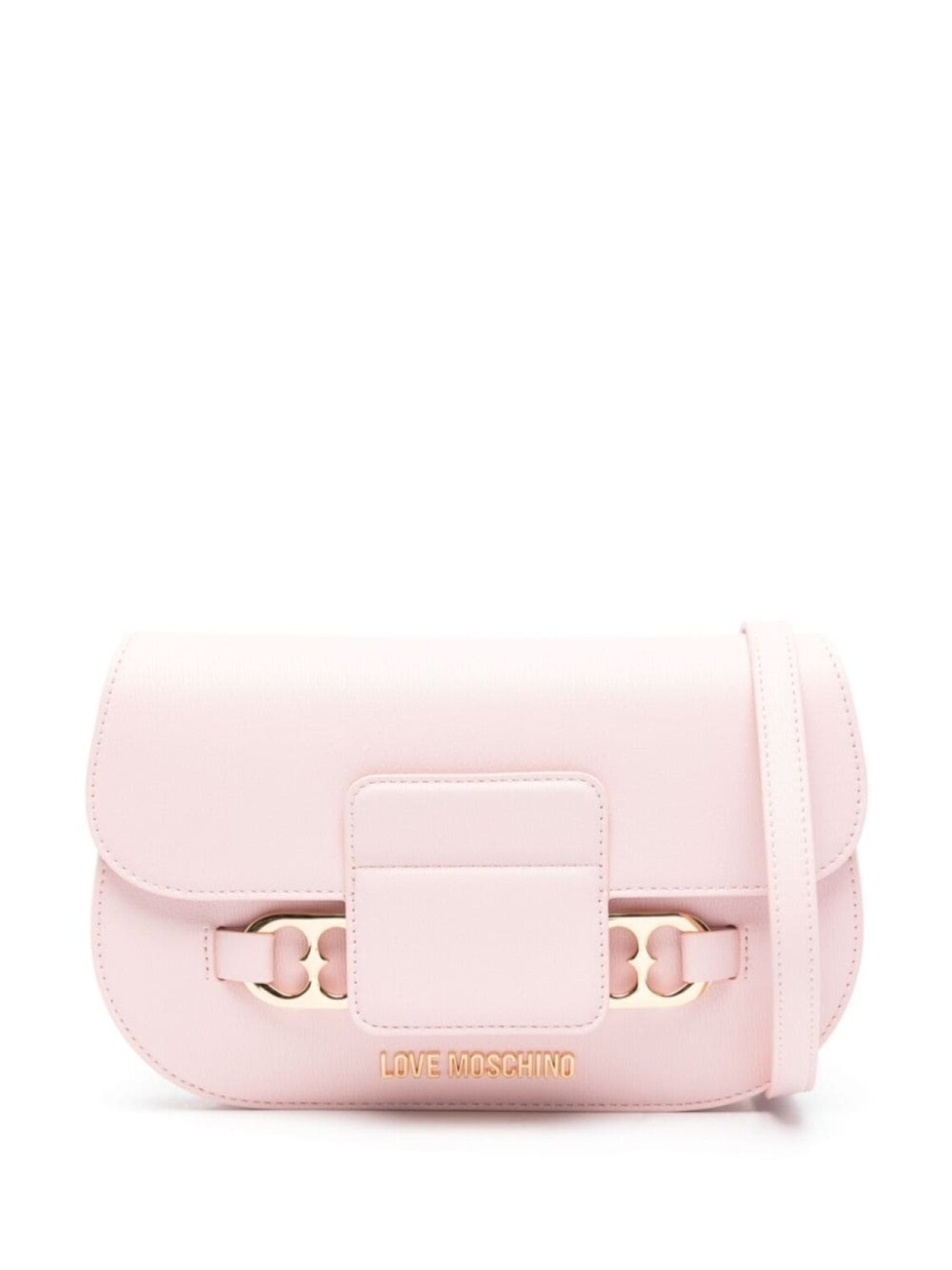 

Love Moschino сумка через плечо с цепочкой, розовый