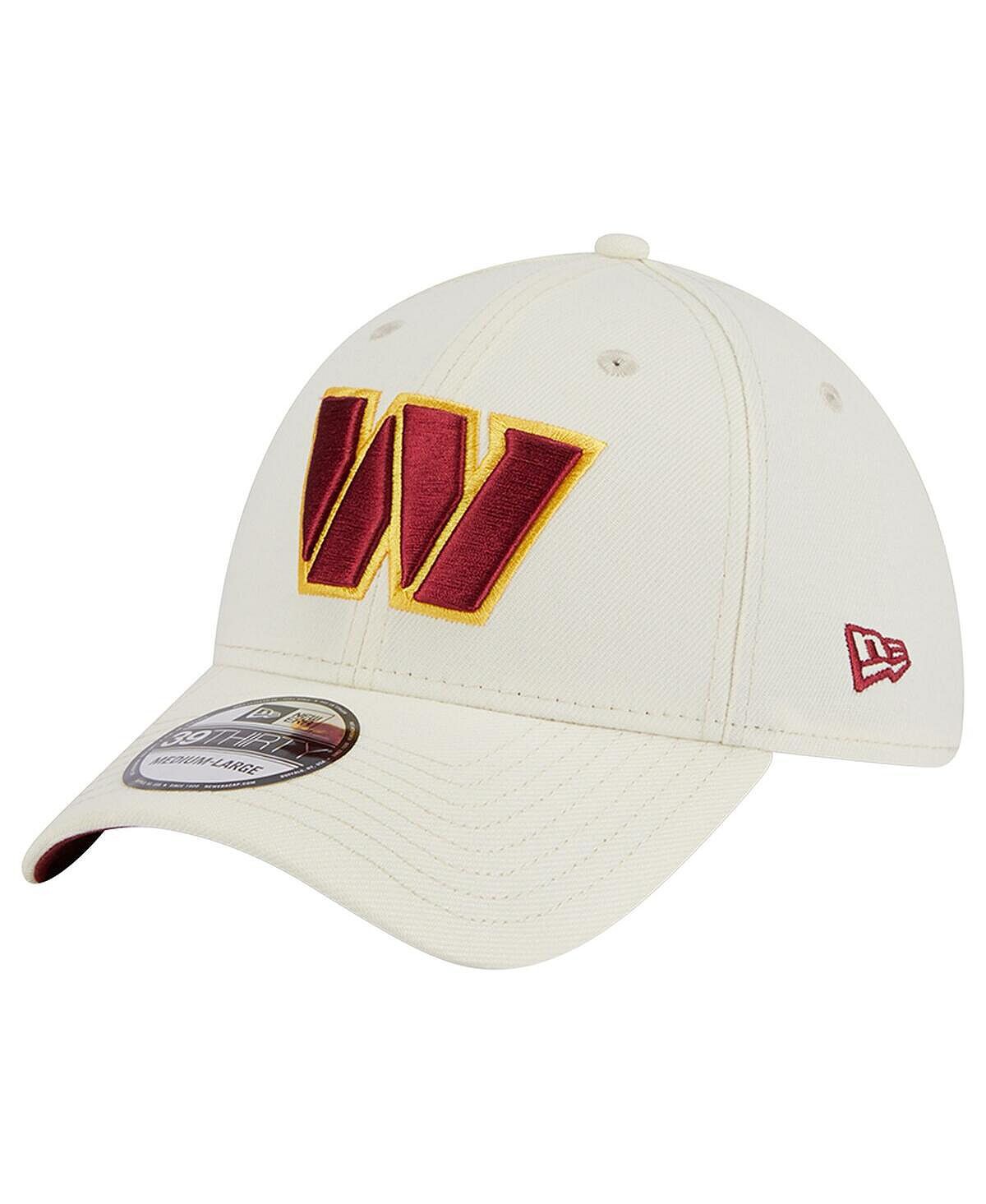 

Мужская кремовая кепка Washington Commanders Classic 39THIRTY Flex Hat New Era