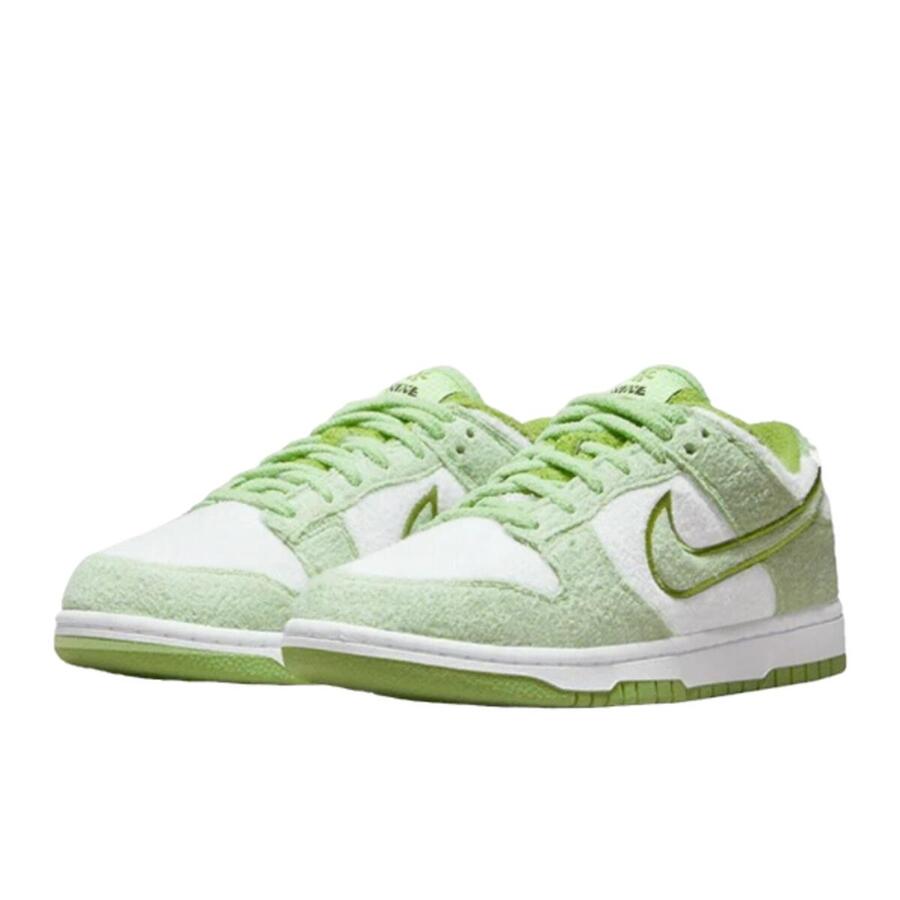 NIKE Кроссовки Dunk Low SE Fleece Green — фото 2