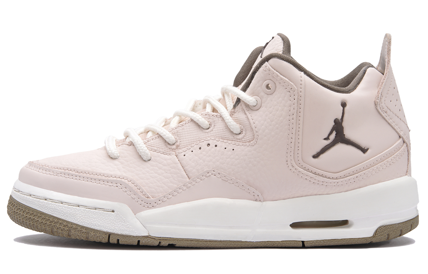 Jordan Courtside 23 Heart Bubble Gum Mid Top детские баскетбольные кроссовки Pink для подростков — фото 3