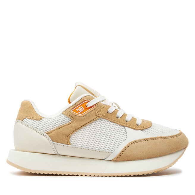 

Кроссовки Tommy Hilfiger Essential Elevated Runner FW0FW07700 Calico AEF, экрю