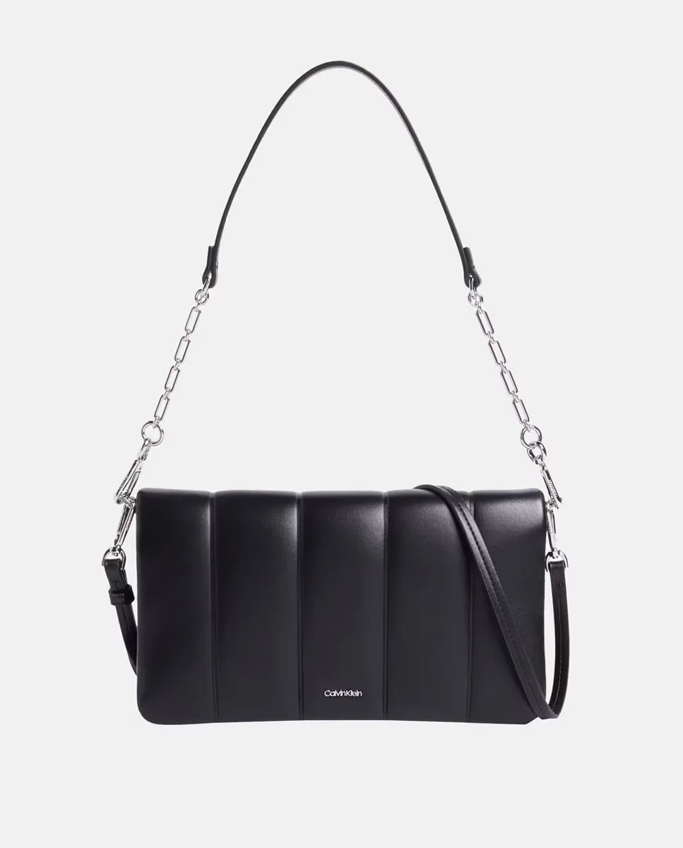 

Мягкая сумка через плечо с двумя ручками Calvin Klein, чёрный, Черный, Мягкая сумка через плечо с двумя ручками Calvin Klein, чёрный
