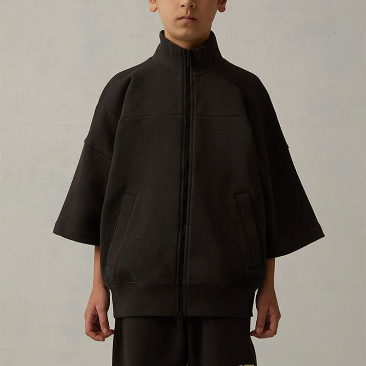 Детская куртка Fear Of God Essentials, цвет Black Iron — фото 3