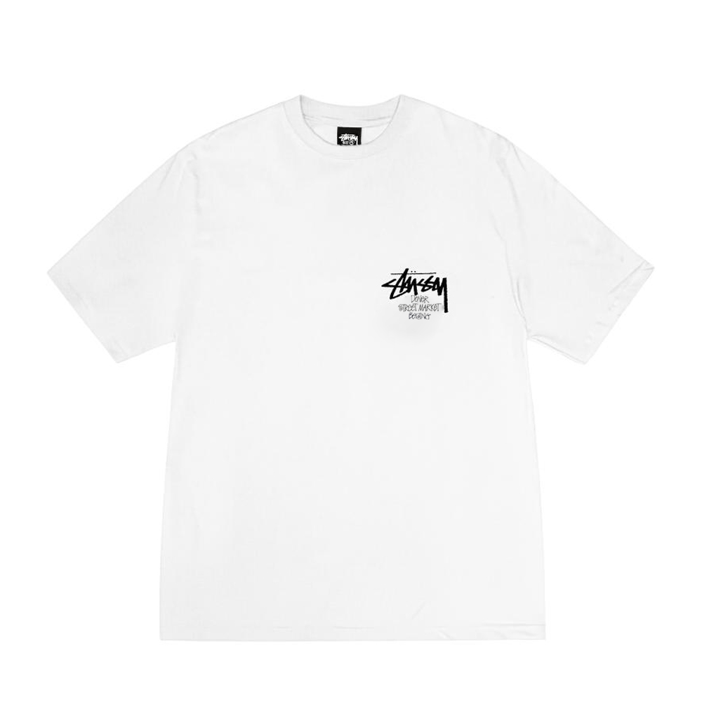 Футболка Unisex Crew Neck Stussy, черный — фото 4