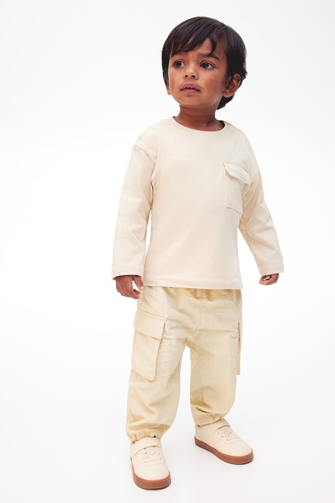 

Спортивные брюки карго H&M, желтый