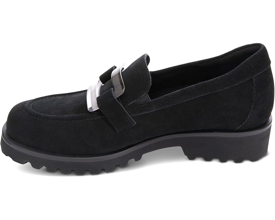 Туфли на плоской подошве Vaneli Zinta, цвет Black Waterproof Suede — фото 3