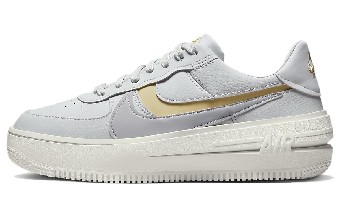 Nike Air Force 1 PLT.AF.ORM Photon Dust Wolf Grey (женские)