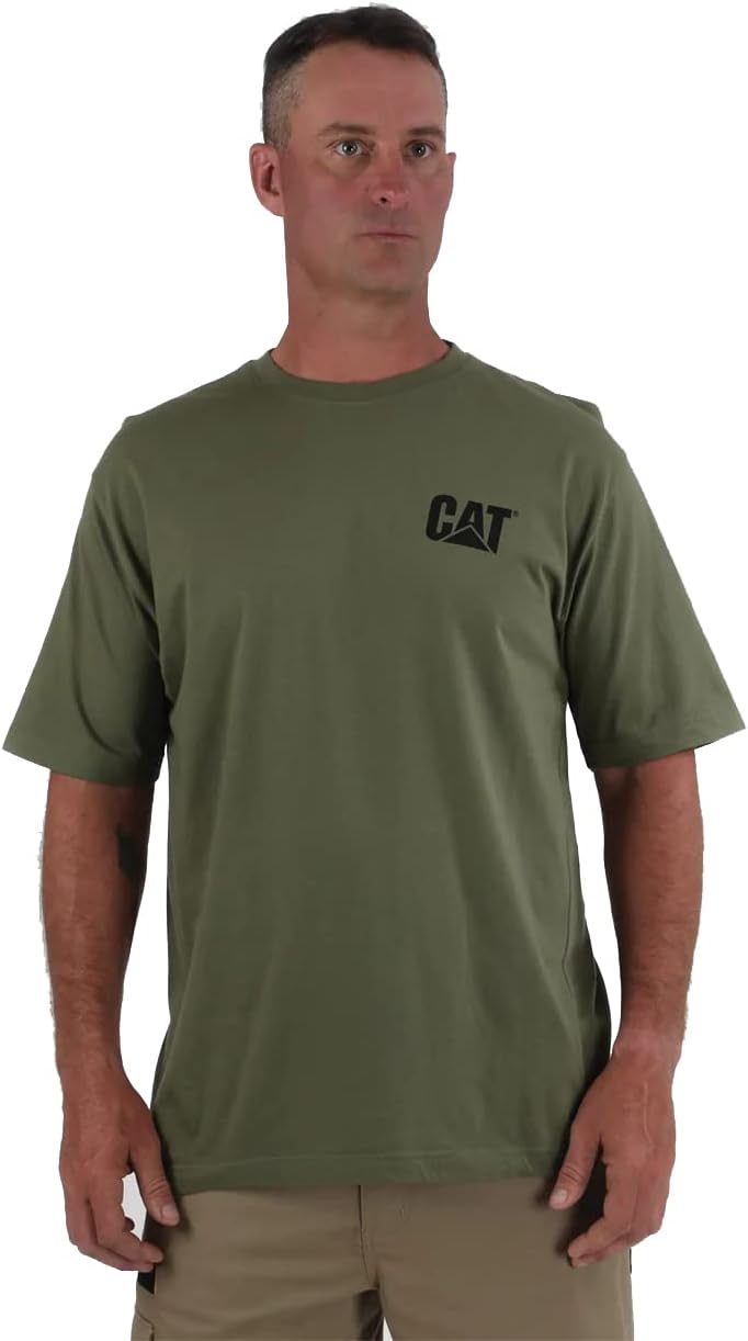 

Мужская футболка с коротким рукавом с торговой маркой CAT, Chive