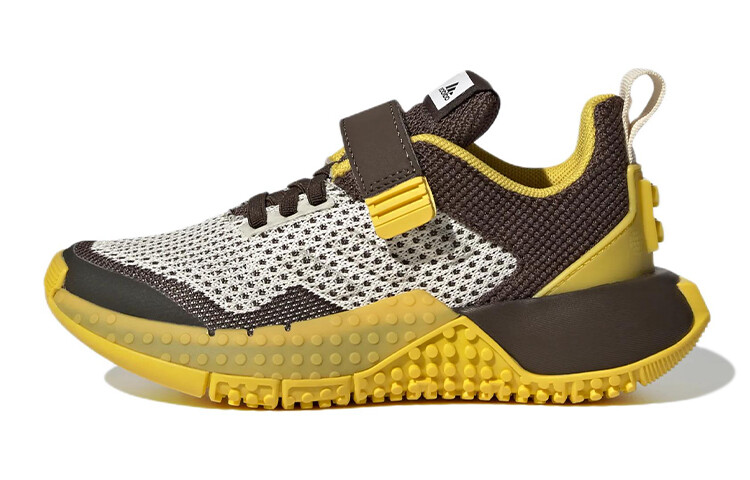 

Кроссовки Lego X Sport Pro Kids, низкие, белые/коричневые/желтые Adidas
