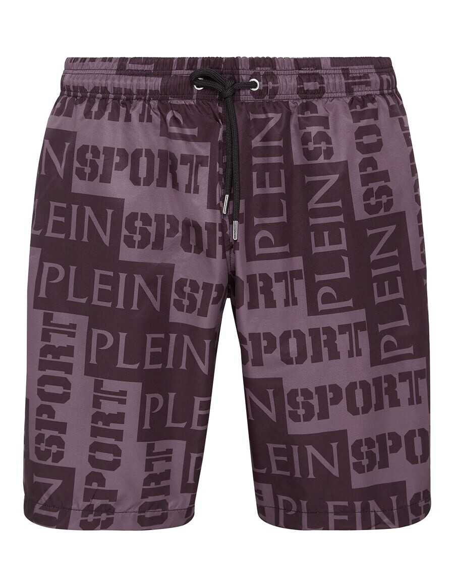 

Шорты для плавания Plein Sport Board Shorts, цвет light purple/crimson