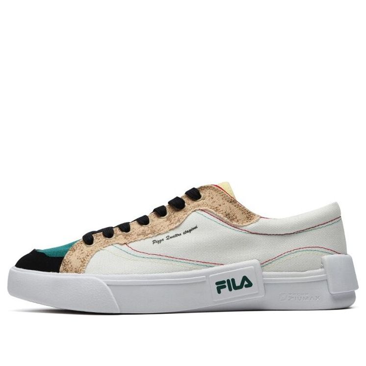Кеды (WMNS) Fila Fusion Shoes 'Beige Teal White', белый