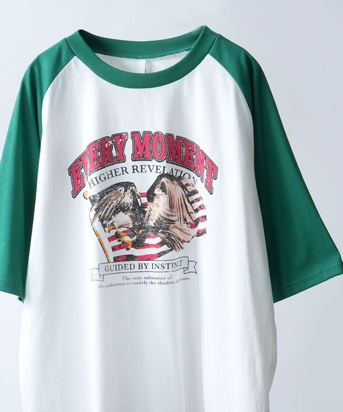 

Футболка-реглан с контрастной отделкой, бренд Fashionista, цвет белый