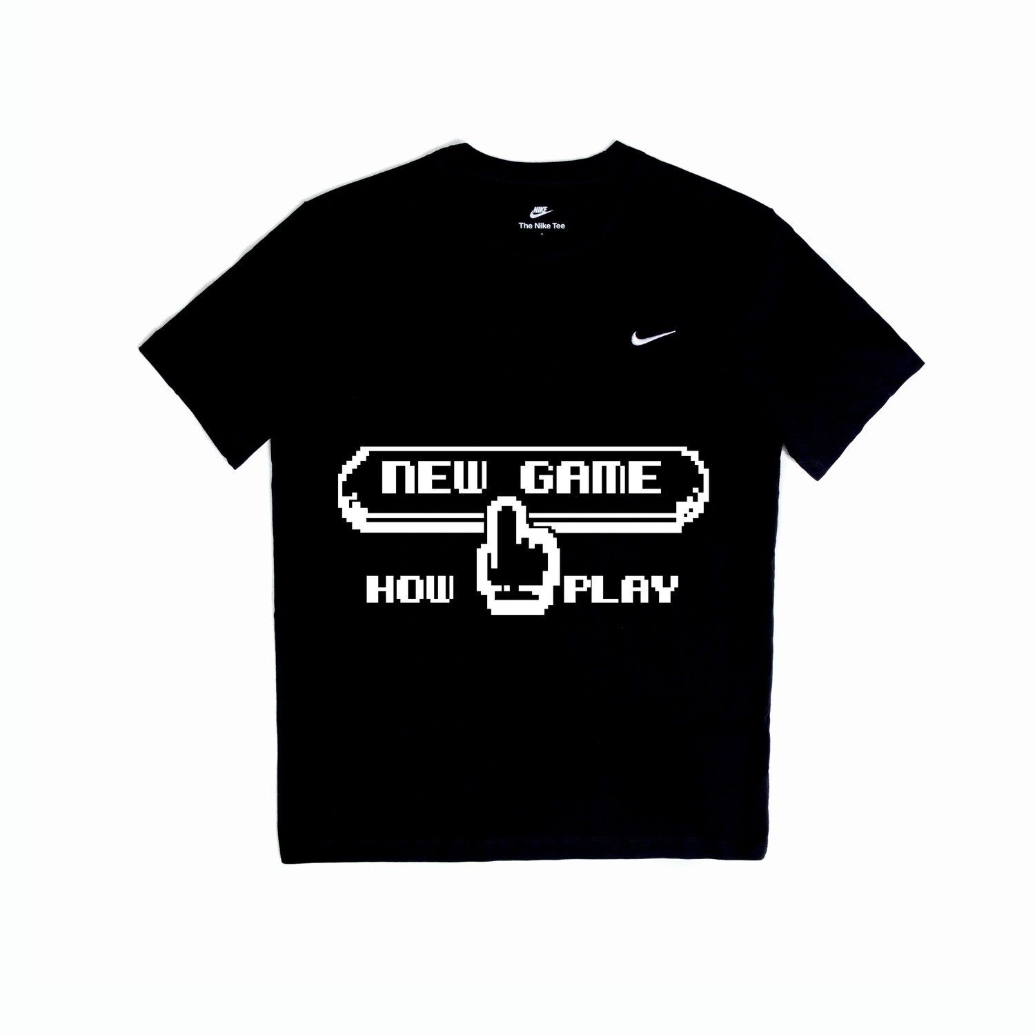 

Футболка унисекс черная Nike, черный