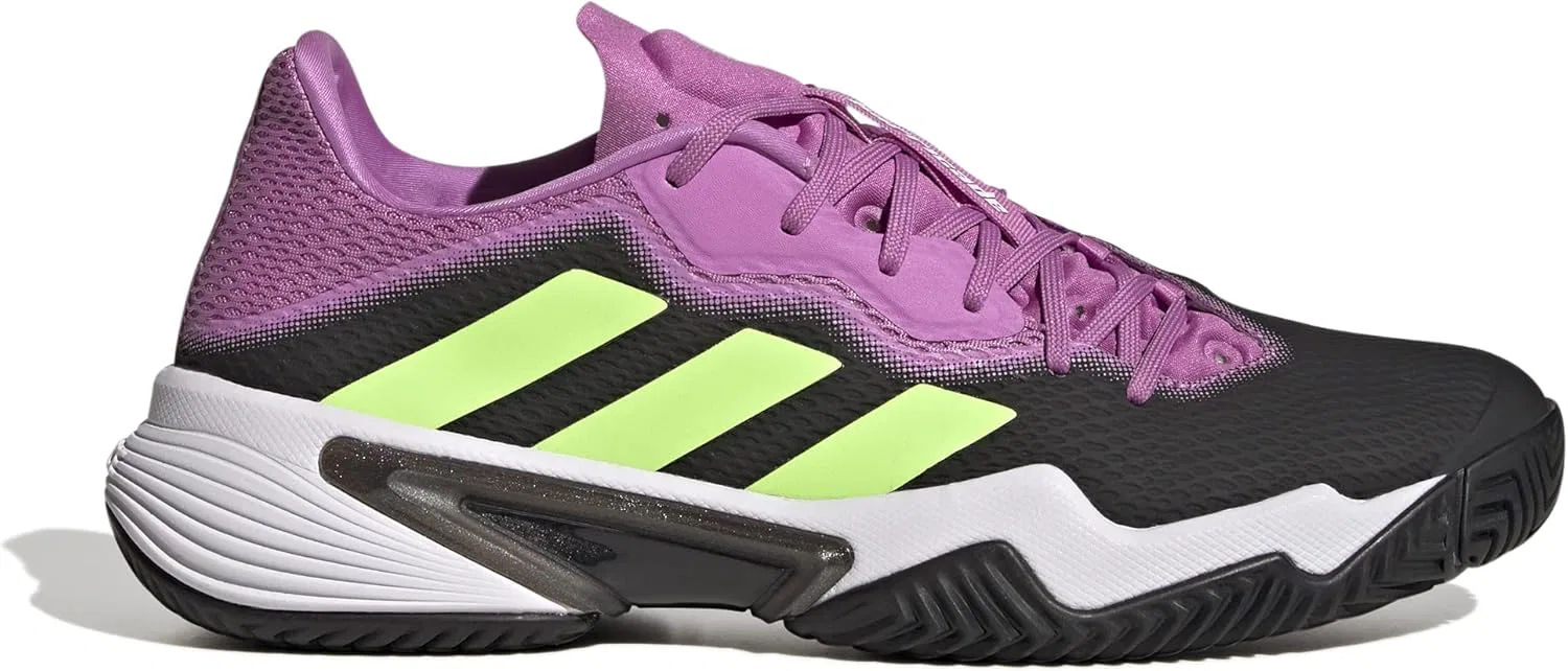 Унисекс кроссовки Adidas Barricade M Low (не для футбола), Carbon Versen Lilpul