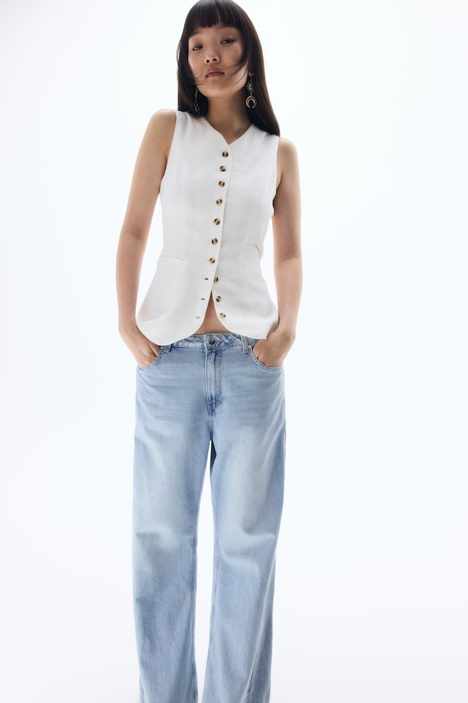 

Жилет костюма H&M, белый