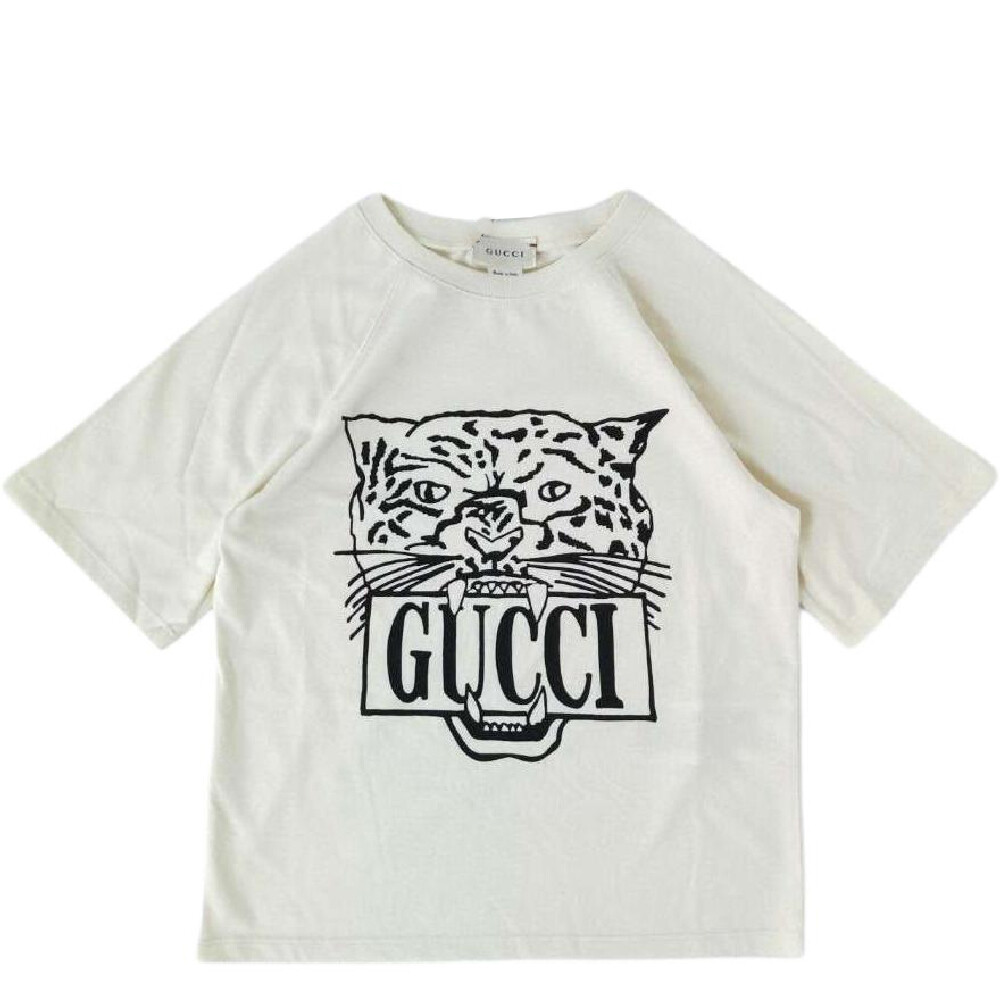 

Детская футболка Gucci, кремовый